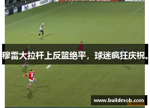 穆雷大拉杆上反篮绝平，球迷疯狂庆祝。
